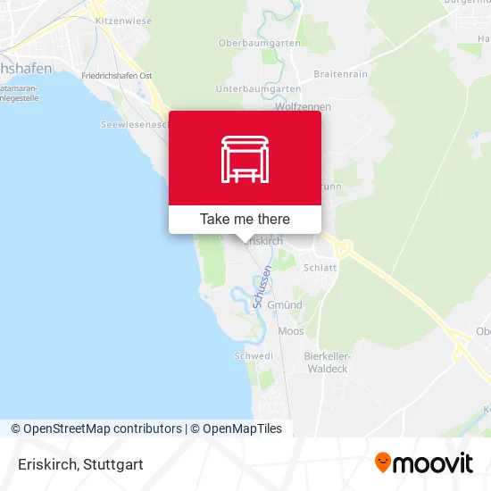 Карта Eriskirch