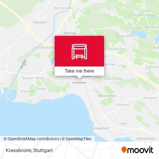 Карта Kressbronn