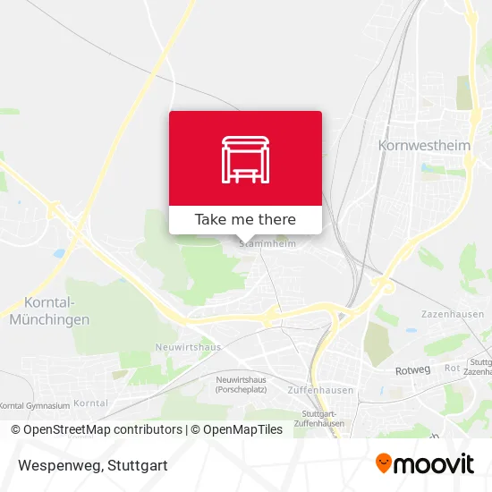 Карта Wespenweg