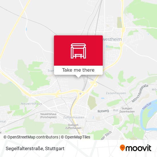 Карта Segelfalterstraße