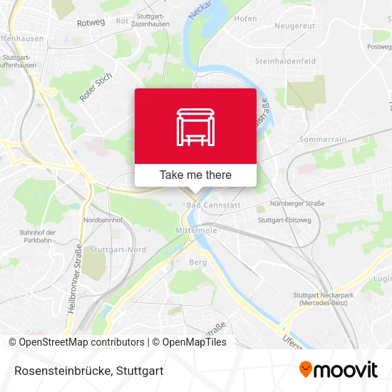 Карта Rosensteinbrücke