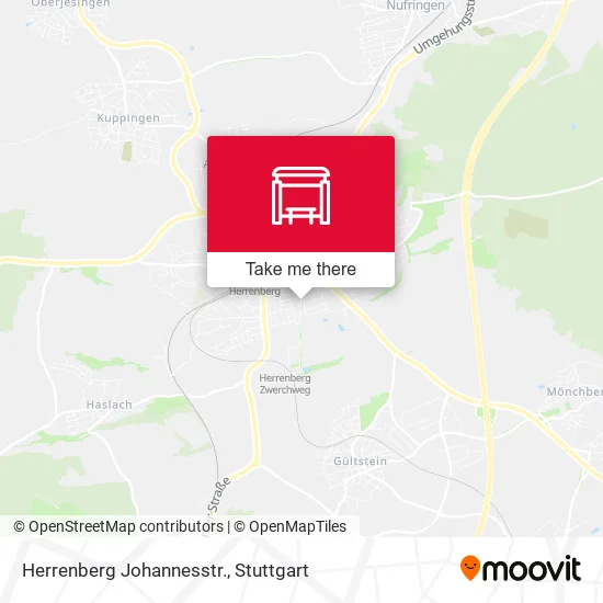 Карта Herrenberg Johannesstr.