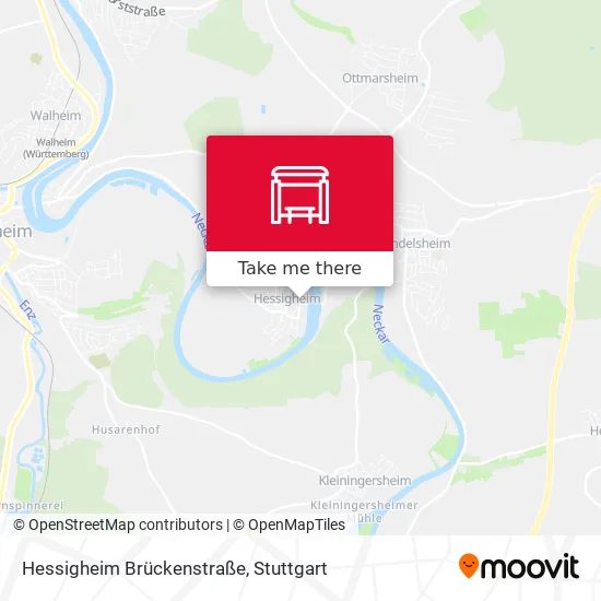Карта Hessigheim Brückenstraße