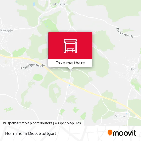 Карта Heimsheim Dieb