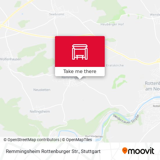 Карта Remmingsheim Rottenburger Str.