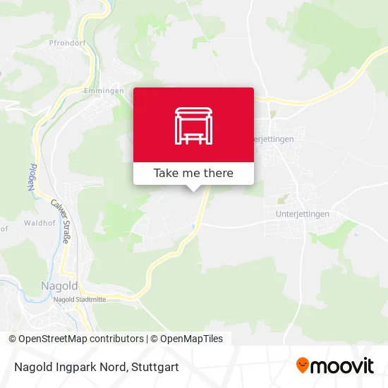 Карта Nagold Ingpark Nord