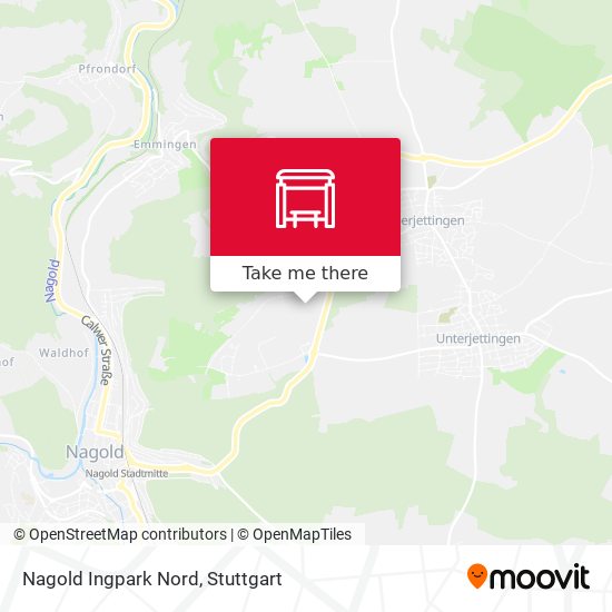 Карта Nagold Ingpark Nord