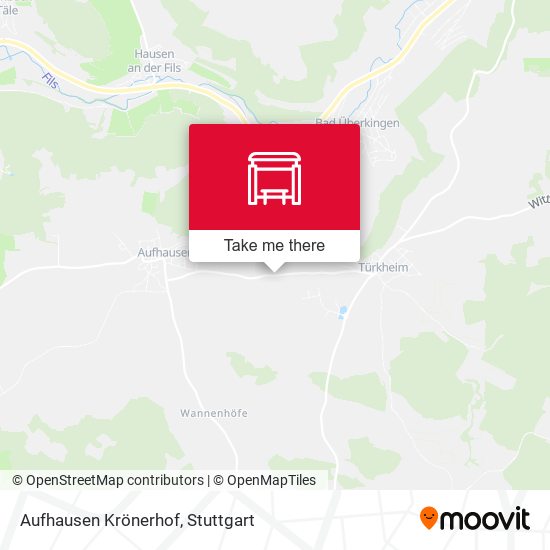 Aufhausen Krönerhof map