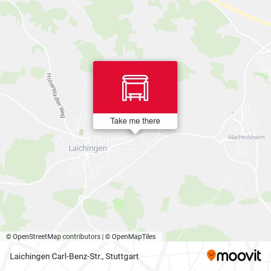 Laichingen Carl-Benz-Str. map