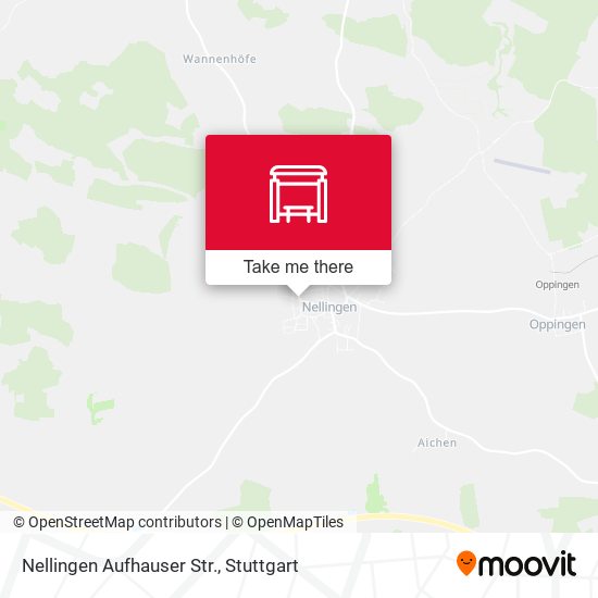 Карта Nellingen Aufhauser Str.