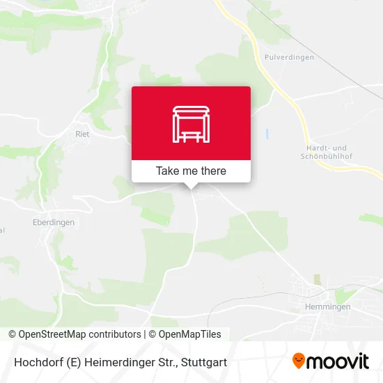 Hochdorf (E) Heimerdinger Str. map