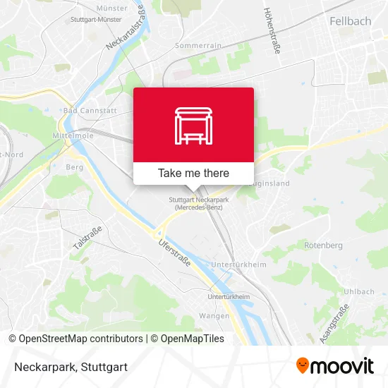 Карта Neckarpark