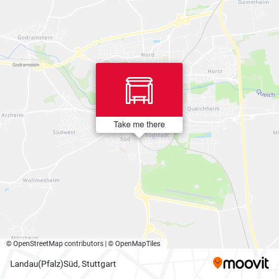 Landau(Pfalz)Süd map
