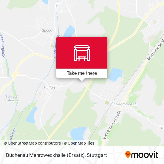 Карта Büchenau Mehrzweckhalle (Ersatz)