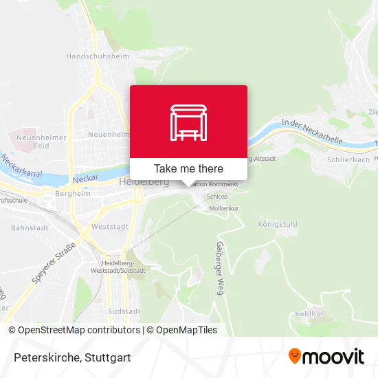 Peterskirche map