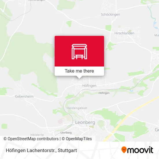 Карта Höfingen Lachentorstr.