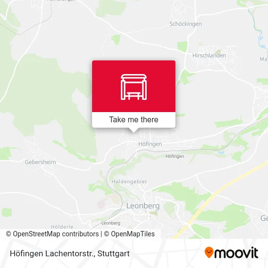 Карта Höfingen Lachentorstr.