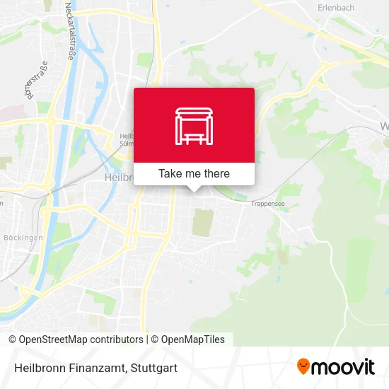 Карта Heilbronn Finanzamt