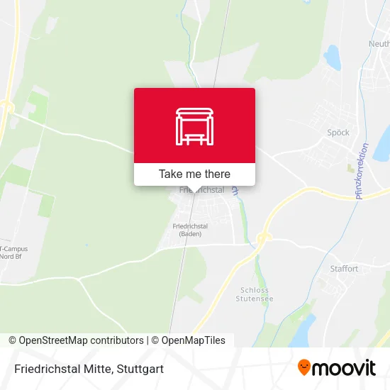 Карта Friedrichstal Mitte