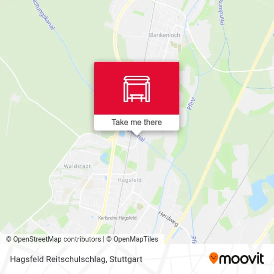 Hagsfeld Reitschulschlag map