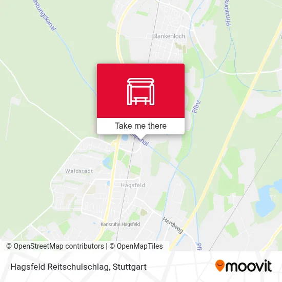 Hagsfeld Reitschulschlag map