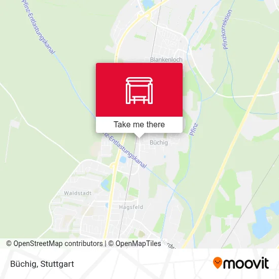 Büchig map