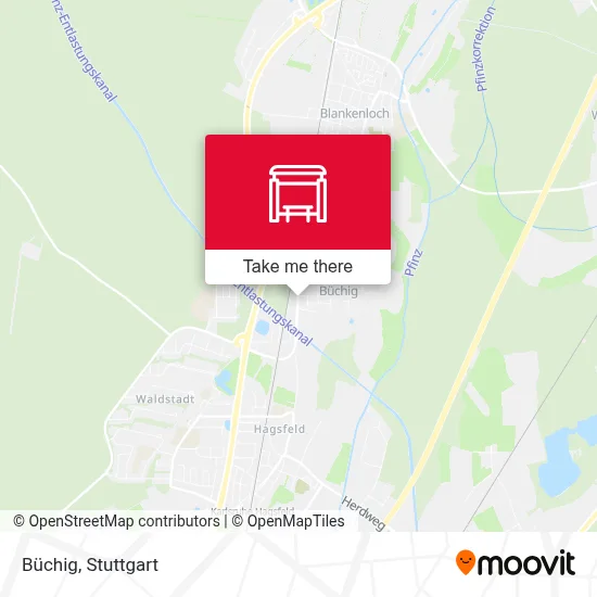 Büchig map