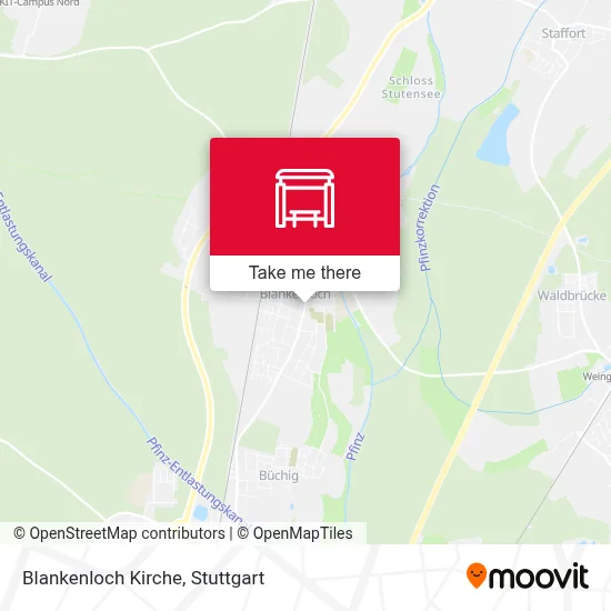 Blankenloch Kirche map