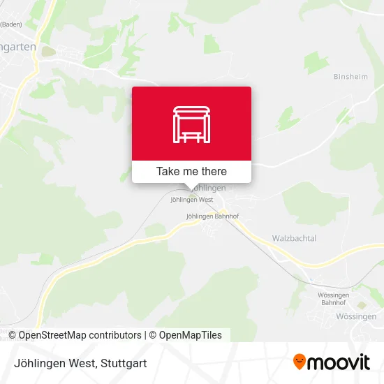 Карта Jöhlingen West