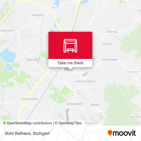 Карта Bühl Rathaus