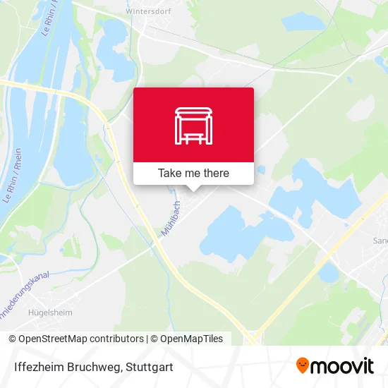 Карта Iffezheim Bruchweg