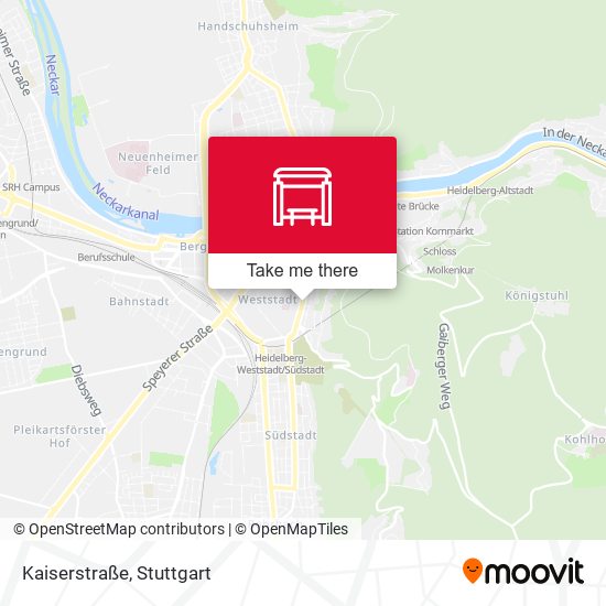 Карта Kaiserstraße