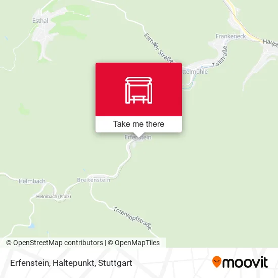 Карта Erfenstein, Haltepunkt