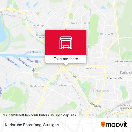 Карта Karlsruhe Entenfang