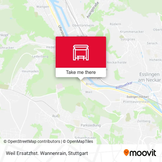 Карта Weil Ersatzhst. Wannenrain