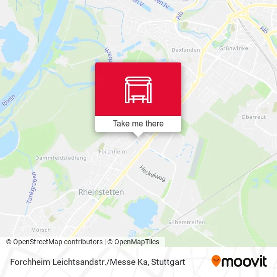 Карта Forchheim Leichtsandstr. / Messe Ka