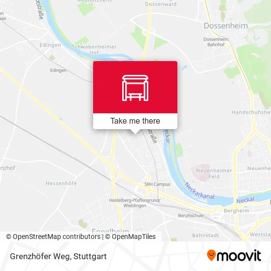 Карта Grenzhöfer Weg