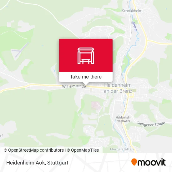 Карта Heidenheim Aok