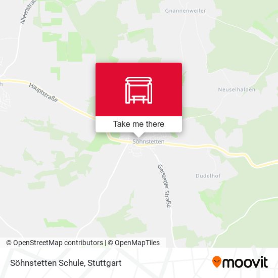 Söhnstetten Schule map