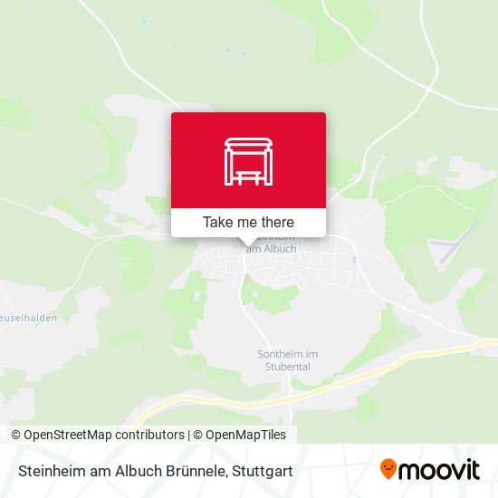 Steinheim am Albuch Brünnele map