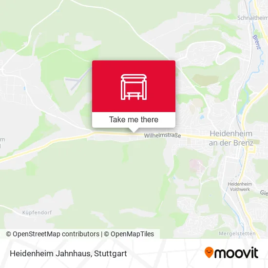 Карта Heidenheim Jahnhaus