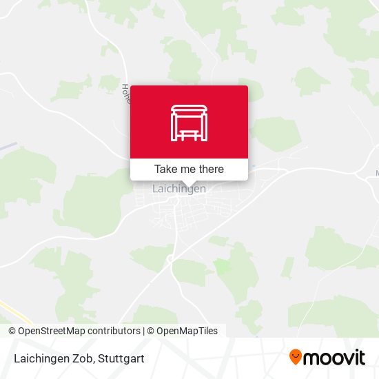 Laichingen Zob map