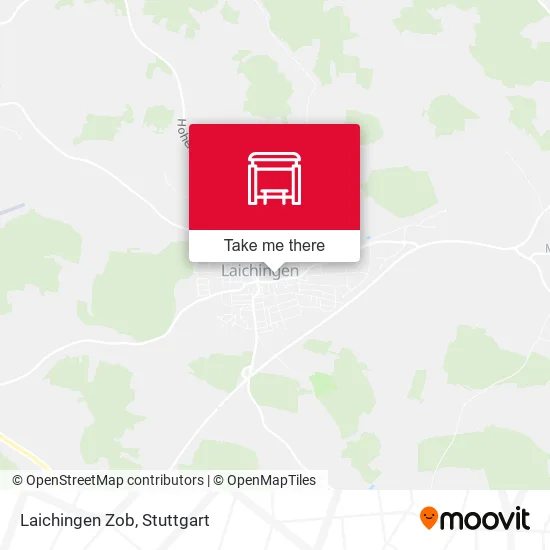 Карта Laichingen Zob