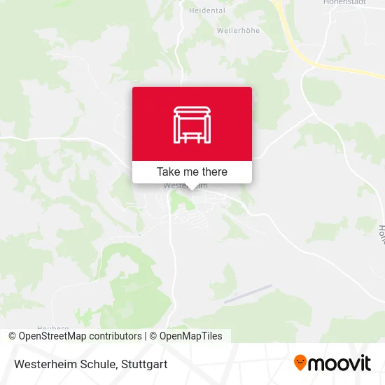 Карта Westerheim Schule