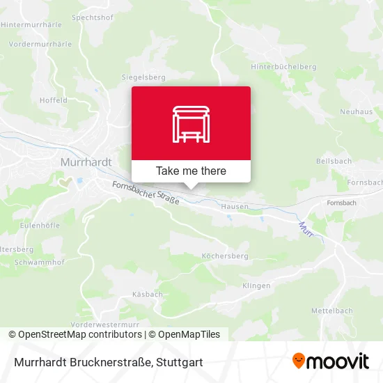 Карта Murrhardt Brucknerstraße
