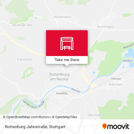 Карта Rottenburg Jahnstraße