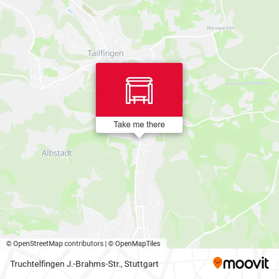 Карта Truchtelfingen J.-Brahms-Str.