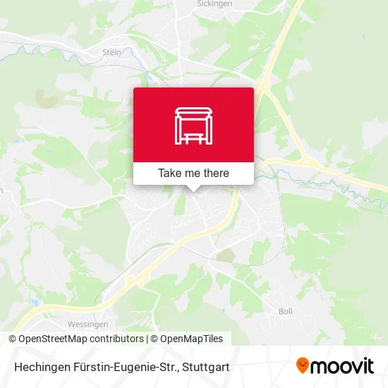 Карта Hechingen Fürstin-Eugenie-Str.