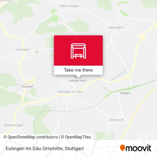 Eutingen Im Gäu Ortsmitte map