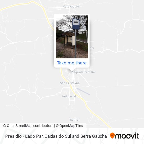 Presidio - Lado Par map